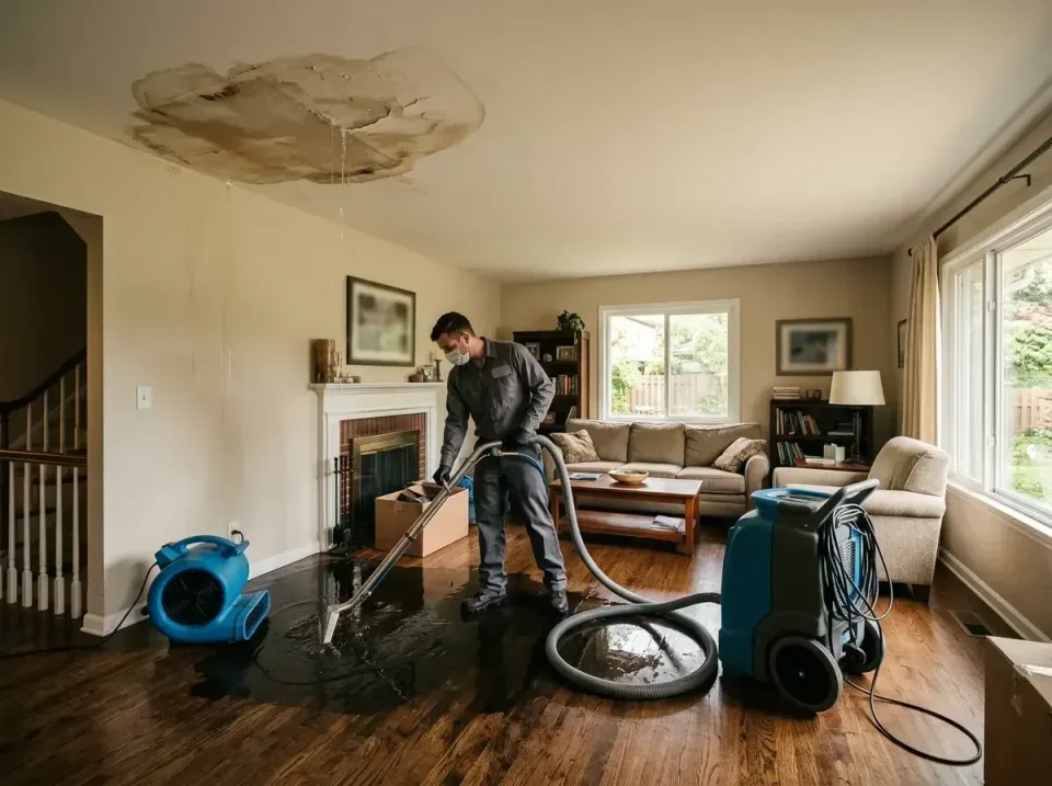 attic-pipe-burst-ceiling-drip-008 — frequently asked questions, Water Damage Restoration & Carpet Care in Willow Grove, PA